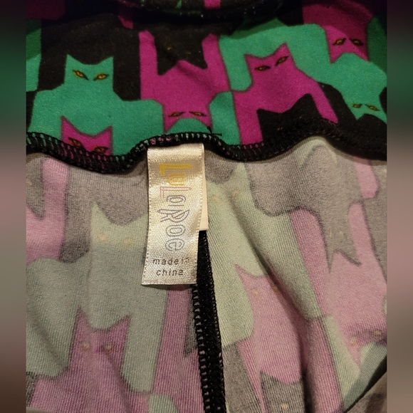 Lularoe One Size Halloween Leggings - Picture 4 of 5